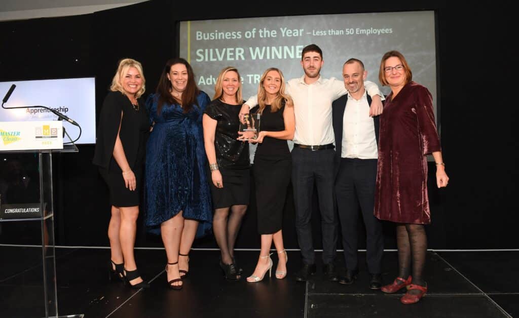 Picture of Advance TRS with our award